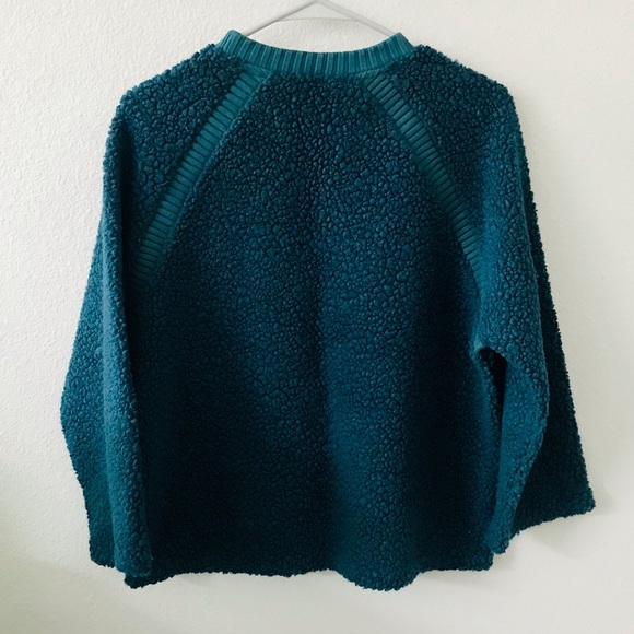 levi’s made and crafted sherpa boucle sweater - Picture 3 of 7